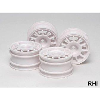 TAMIYA M-Chassis Wheel-Set 11-Spoke Racing white - 51394