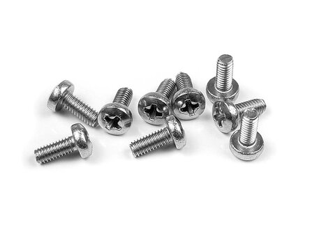 Screw Phillips M2.5X6 Stainless (10), X907257