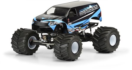 Guardian Clear Body for Solid Axle Monster Truck and 12&quot;