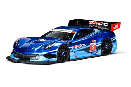 Chevrolet Corvette C7.R Clear Body 1:8 GT (Short WB)