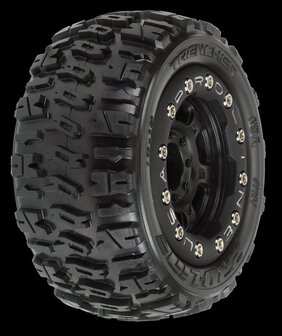 Trencher 2.2 M2 (Medium) All Terrain Tires Mounted on Black/, PR1194-13