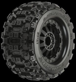 Badlands MX28 2.8&quot; MTD F-11 Black (2) Elect F/4x4 F/R