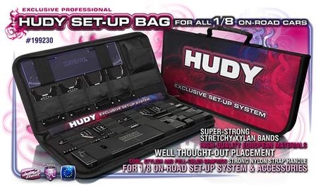 Complete Set Of Set-Up Tools + Carrying Bag - For 1/8 On-Roa, H108056