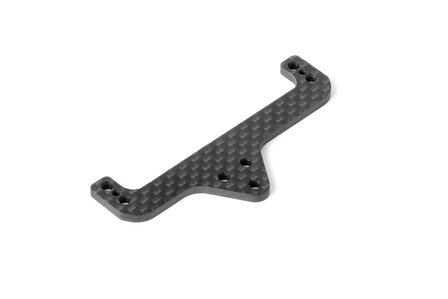 Xray X12&#039;21 Rear Pod Upper Plate - Graphite 2.5mm - 373552