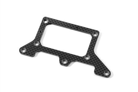 X12&#039;16 GRAPHITE 2.5MM REAR POD LOWER PLATE, X371150