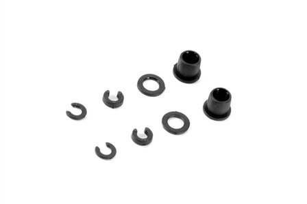 COMPOSITE SHOCK BUSHING &amp; SHIM FOR ALU CAP (2+2), X368042