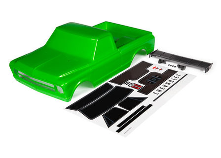 Body, Chevrolet C10 (green) (includes wing &amp; decals) (requires #9415 series body accessories to complete body)