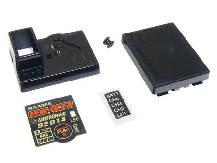 Sanwa RX-471 Receiver Case Set