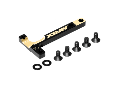 Xray X4 Brass Chassis T-brace 10g - 303767