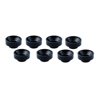 Ultimate Racing M3 Aluminum Servo Washer (8pcs&middot;Black)