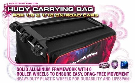 Hudy 1/10 &amp; 1/8 Carrying Bag + Tool Bag - Exclusive Edition MARCO&#039;S MODEL CARS