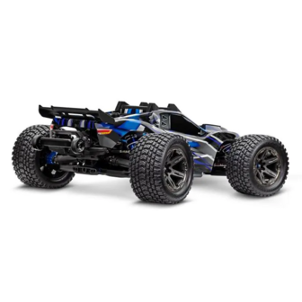 Traxxas Rustler 4x4 Ultimate - Blue - 67097-4BLUE