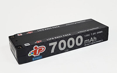 Intellect Graphene 2024 &quot;MC3&quot; LCG 7000mAh 7.6V 2S 130C HV LiPo (5mm, 285g)