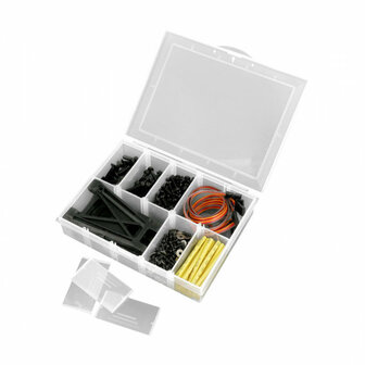 Robitronic Assortment Case 10 compartments variable 134x100x29mm