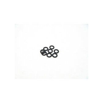 Hiro Seiko 3mm Alloy Spacer Set (0.5mm) [Black]