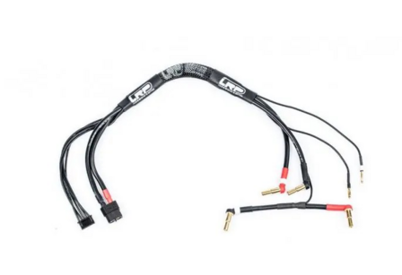 LRP 2x 2s-charging Wire - 35cm - Xt60 &amp; Xh | 4/5mm &amp; 2mm - 499001