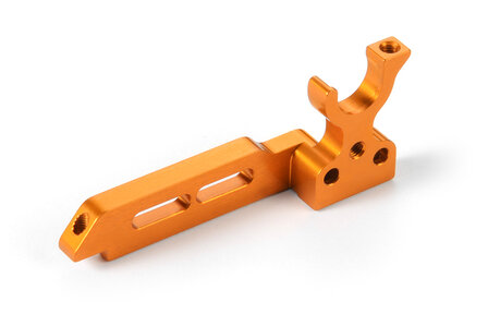 XRAY T4&#039;18 ALU MOTOR MOUNT - ORANGE - 303002-O