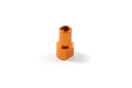 XRAY X1 ALU STEERING PIVOT SHAFT - SHORT - 372551-O