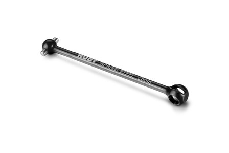 XRAY REAR DRIVE SHAFT 67MM WITH 2.5MM PIN - HUDY SPRING STEEL - 325321