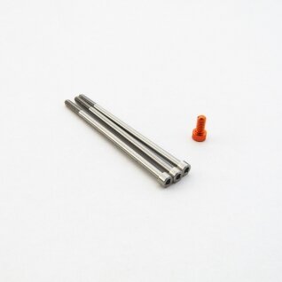 HIRO SIEKO XeRun V10 G3 Titan/Alum. Screw Set ORANGE