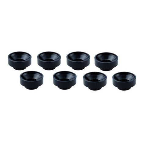 Ultimate Racing M3 Aluminum Servo Washer (8pcs·Black)