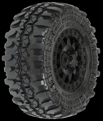 Proline Interco Tsl Sx Super Swamper Sc 2.2/3.0 Tires Mounted On F-1, Pr10103-11 - 10103-11