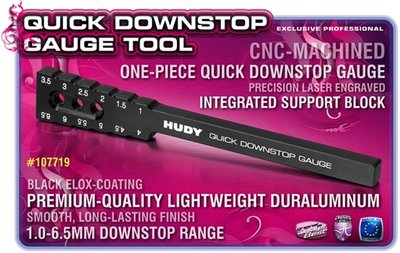 Hudy Quick Downstop Gauge Tool 1.0 6.5mm, H107719 - 107719