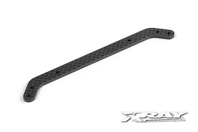 Xray Link Rear Brace - Graphite 2.5mm, X373081 - 373081