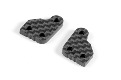 Xray Graphite Extension For Steering Block (2) - 3 Slots - 322293