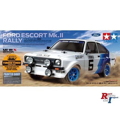 58687 1:10 RC Ford Escort MkII Ral.Lac. MF-01X