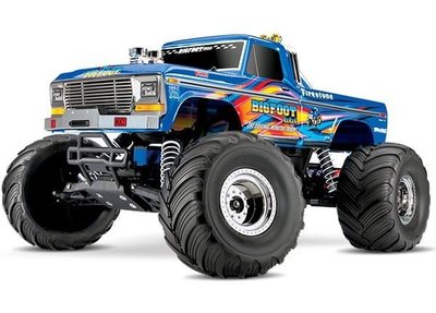 Traxxas Big Foot No. 1 The Original Monster Truck , Xl-5 Tq (incl Bat/chg) Bluex - 36034-1BLUEX