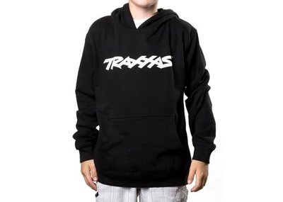 TRX1397-XL TRX1397-L Traxxas Logo Hoodie Black Youth XL