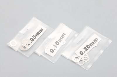 Yokomo 5.0mm Spacer Shim (0.05/0.10/0.20mm·10pcs each)