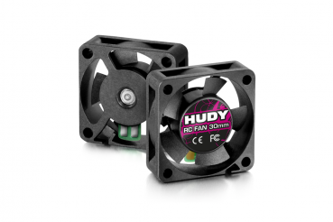 HUDY BRUSHLESS RC FAN 30MM - WITH INTERNAL SOLDERING TABS