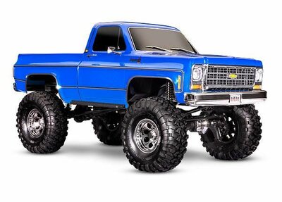 Traxxas Trx-4 Chevrolet K10 Cheyenne High Trail Edition - Metallic Blue - 92056-4BLUE