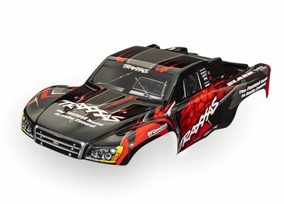 Traxxas Body, Slash Vxl 2wd (also Fits Slash 4x4), Red (painted, Decals Applied) - 6812R