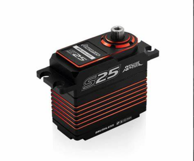 Power HD S25 Servo - Black/RED