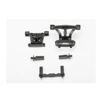 TRAXXAS BODY MOUNTS, FRONT & REAR/ BODY MOUNT POSTS, FRONT & REAR, TRX7015