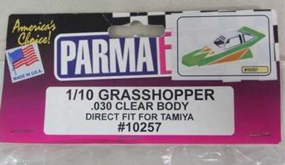GRASSHOPPER PARMA BODY FIT FOR TAMIYA 10257