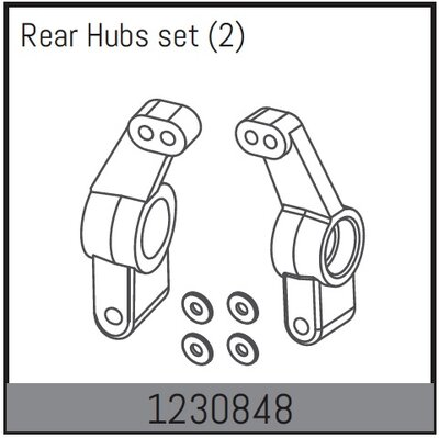 Rear Hub Set ABSIMA