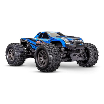 Traxxas Mini Maxx Bl-2s Blue Incl Battery & Usb Charger - 107154-1-BLUE