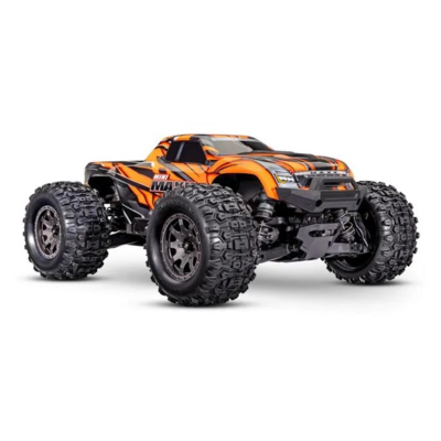 Traxxas Mini Maxx Bl-2s Orange Incl Battery & Usb Charger - 107154-1-ORNG