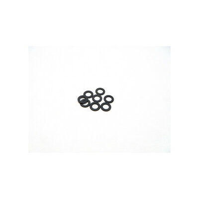 Hiro Seiko 3mm Alloy Spacer Set (0.5mm) [Black]