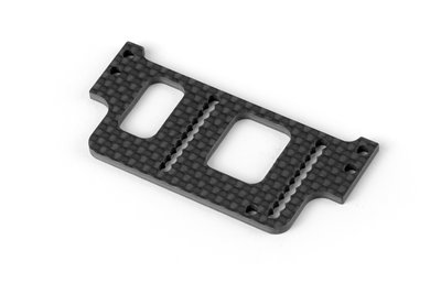 XRAY X1'19 GRAPHITE REAR WING MOUNT 2.5MM - 373036