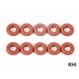 TAMIYA Damper O-Ring 3x6mm red (10) - 50597