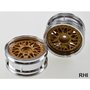 TAMIYA 2-Piece Porsche Taisan Mesh Wheels (1 Pair) - 50548