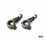 TAMIYA 54568, TRF418 C-Parts FrontUpright Carbon rein.(2)