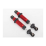 TRAXXAS SHOCKS, GTS, ALUMINUM (RED-ANODIZED) (ASSEMBLED WITH SPRING, #TRX8260R