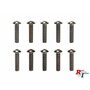 TAMIYA 3x12mm Steel Hex Head Screws (10)