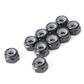 SPEED PACK - M3 Alloy Nyloc Nuts - Black - pk10